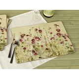 Creative Tops - Wild Field Poppies - Placemats - Rood Roze Wit - Vlekbestendig