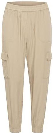 Kaffe - Cargobroek - Sand - 7/8 lengte - Tapered - Mid waist