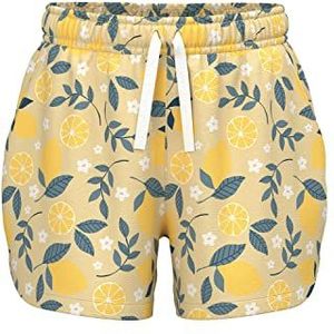 NKFVIGGA Shorts H1, Dubbele crème: citroen, 122 cm