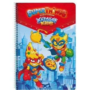 Superthings 'Kazoom Kids' notitieboek, 80 vellen hardcover