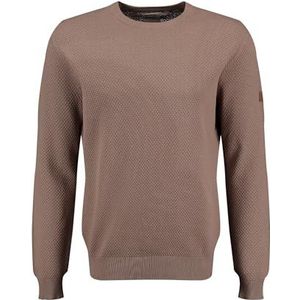 KEYLARGO Klepisode ronde trui voor heren, Dark Sand (1007), S