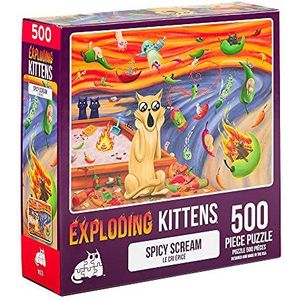 Exploding Kittens Puzzel - Great Wave of Catagawa (1000)