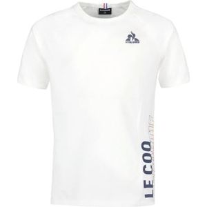 Le Coq Sportif Unisex Kids Saison 2 Tee SS N°1 Enfant Nieuwe Optische w t Shirt, Nieuw Optisch Wit, SS