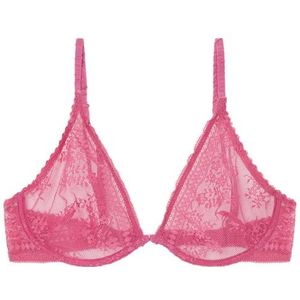 Women'Secret Vrouwelijke Valentine gevoerde beha voor dames, Roze, 85C