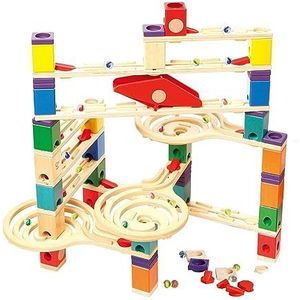 Hape E6009 Quadrilla Vertigo Knikkerbaan, Constructiespeelgoed, Hout, Vanaf 4 Jaar