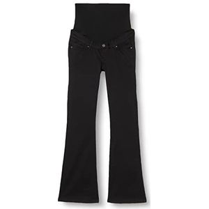 Noppies Fenne Over The Belly Flared Jeans voor dames, Black - P090, 32