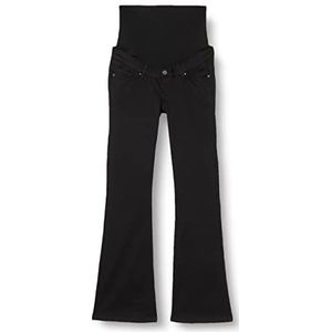 Noppies Fenne Over The Belly Flared Jeans voor dames, Black - P090, 28