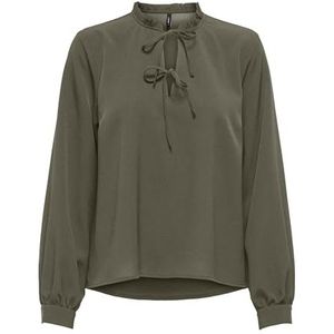 ONLY Onlnova Life Elite L/S Monica Top, Kalamata, XL Dames, Kalamata, XL
