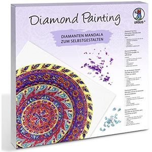Ursus 43520004F Diamond Painting Mandala, kleurrijk