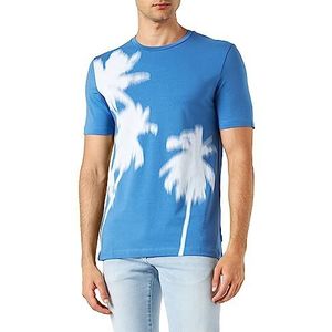T-shirt met korte mouwen, Blau, XXL