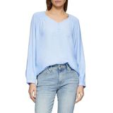 s.Oliver - Blouse - Lichtblauw - Wijde Blouse - Lange Mouw