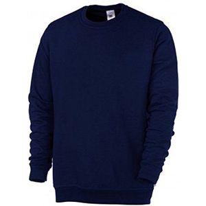 BP 1623-193 unisex sweatshirt van versterkt katoen nachtblauw, maat 3XL