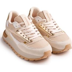 Gioseppo - Funkley - Sneakers - Metallic - Suède Leren Bovenwerk - Platformhoogte 4 cm