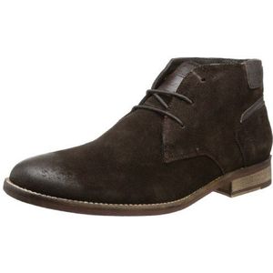 s.Oliver Casual Desert Boots voor heren, Bruin Braun Mocca 304, 47 EU