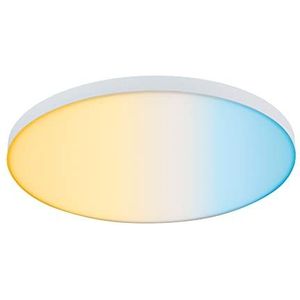 Paulmann 79895 LED paneel Velora Smart Home Zigbee 400mm rond incl. 1x22 W dimbaar Tunable White witlichtbesturing plafondlamp 2700 K