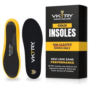 Vktry Gold Performance inlegzolen, van aangepaste koolstofvezel, zonder noppen, basketbal, volleybal, racketsport, hardlopen en meer, sneller lopen en herstellen, hoger springen, letselbescherming, US