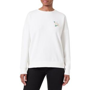 KEY LARGO WSW Sorrento Round Sweatshirt voor dames, offwhite (1001), XS