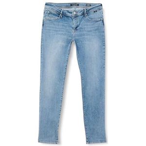 Mavi Sophie; Mid Brushed Denim, Blau, 33W x 30L