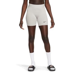 Nike Dames Upper Thigh Length Tight W Nk Df Strike Np Short, Pewter Grey/Black, DH8327-052, XS