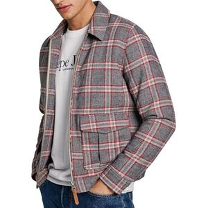 Pepe Jeans Heren Theiskin, jas, grijs, L, Grijs (Donkergrijs Marl), L