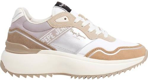 Pepe Jeans - PLS60042 - Sportschoenen - Roze - Leer - Casual