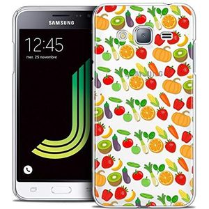 Caseink - Beschermhoes voor Samsung Galaxy J3 2016 (J320) [Crystal HD Collectie Foodie Design Healthy - Rigide - Ultra dun - Gedrukt in Frankrijk]