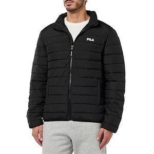 Fila Butzbach licht gewatteerde jas voor heren, Zwart, S