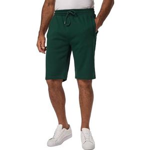 JP 1880, heren, grote maten, sweatbermuda, flessengroen, 4XL
