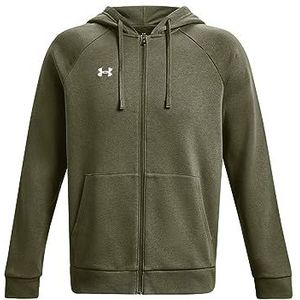 Under Armour Rival fleece hoodie met rits en ritssluiting voor heren