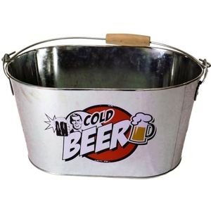 MikaMax Bierkoeler - IJsemmer - Inhoud voor 10 Biertjes - Incl. Flessenopener