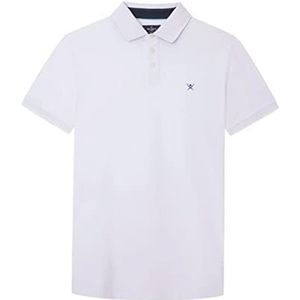 Hackett London Poloshirt met zwembroek voor heren, Kleur: wit, XL