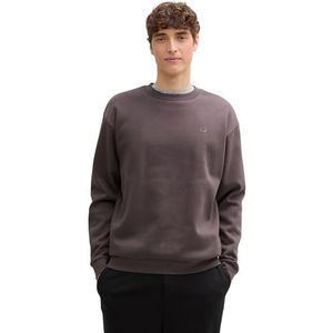 TOM TAILOR Denim Sweatshirt voor heren, 11587 - Pavement Grey, M