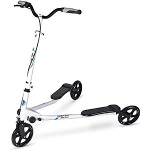 AOODIL 3 wielen Swing Wiggle Scooter, Derrape Roller met verstelbare hoogte, opvouwbare step voor kinderen en volwassenen vanaf 8 jaar