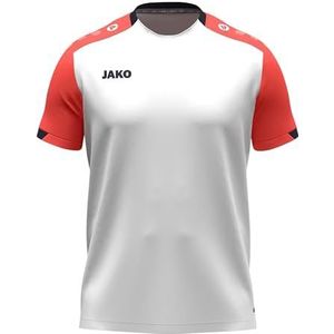 JAKO Kids T-Shirt Dynamic, wit/koraal/marine, 116