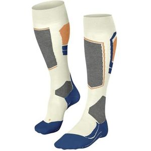 FALKE - SK4 Advanced W - Skisokken - Wit Offwhite-Neon Red - 1 Paar