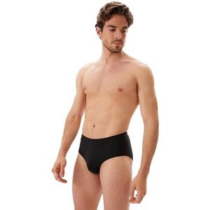 Dagi Black Fashion Gebreide Briefs Regular Waist Modal Briefs, Zwart, XL, zwart, XL