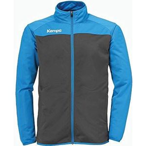 Kempa Prime Poly Jacket Handbaljas voor heren, antraciet, blauw, M