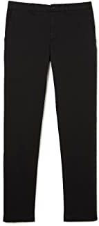 Lacoste - New Classic - Broek - Zwart - Heren Slim Fit Stretch Katoen