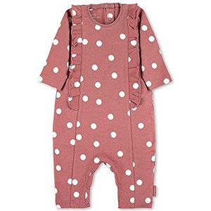 Sterntaler Baby-meisjes rompertje eendelig stippen peuter pyjama, roze, 56 cm
