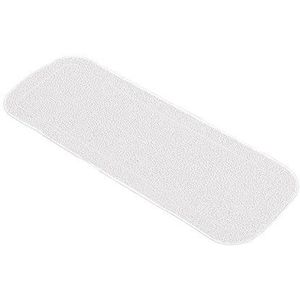 Kleine Wolke Java Plus 0241100009 badmat, antislip, wit, 36 x 92 cm