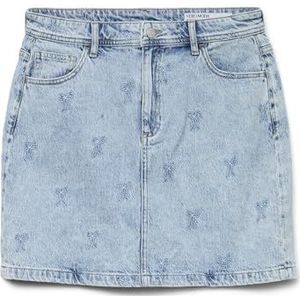 Vero Moda - Tessa - Spijkerrok - Mêlee - Katoenmix - Mini Lengte