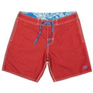 Panareha OPUNOHU zwemshorts van gerecycled polyester rood (46), Chili Pepper, 46