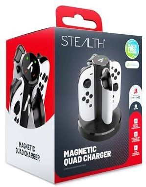 STEALTH Quad oplaadstation compatibel met Switch 2 Joycons