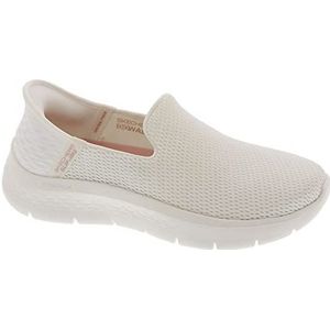 Skechers Ga Flex lopen Slipper dames, Off White Textiel Trim, 39.5 EU