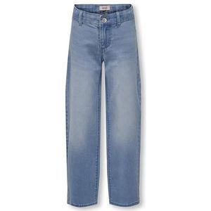 KIDS ONLY Meisjes Kogsylvie Clean Wide Leg Lb DNM PIM Noos wijde jeans, blauw (light blue denim), 116 cm