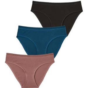 ATHENA Onderbroek voor dames en heren, zwart/taupe/blauw, 48-50