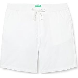 United Colors of Benetton Short 4PUKU900E Shorts, wit optisch 101, 50 heren, optisch wit 101, 50 NL