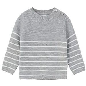 s.Oliver Junior Boy's trui met lange mouwen, grijs, 62, grijs, 62 cm
