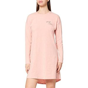 Skiny Every Night Sleepshirt voor dames, met lange mouwen, gemengd en matchend nachthemd, Rosedawn Melange, 38