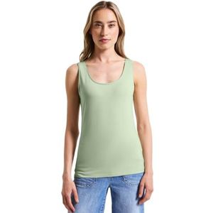 STREET ONE - ANNI - Tanktop - Soft jade green - Met Stretchaandeel